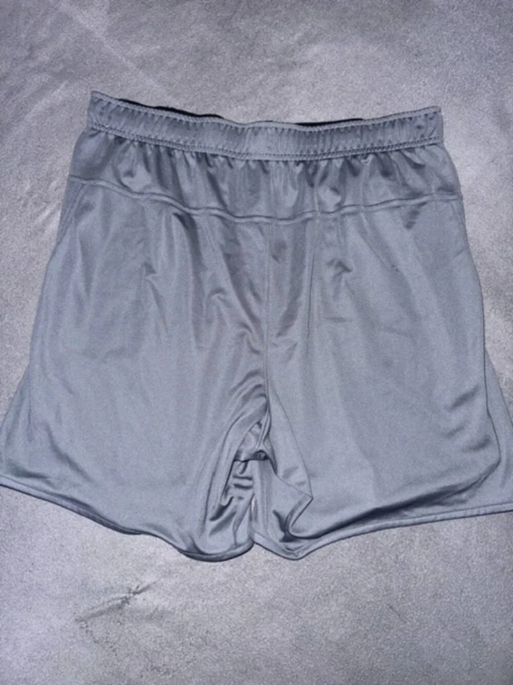 Nike Dri-FIT Mens Large Gray Athletic Shorts Training Gym Running Activewear